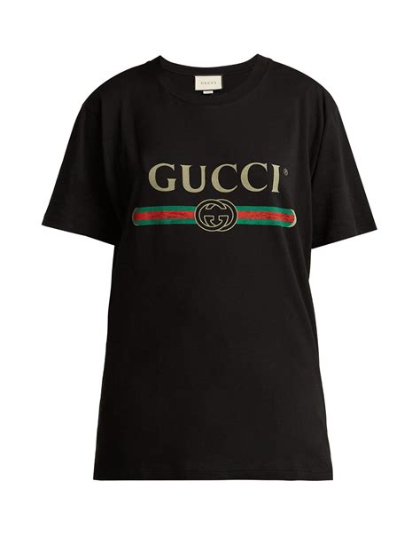 black gucci t shirt replica|faux t shirt gucci.